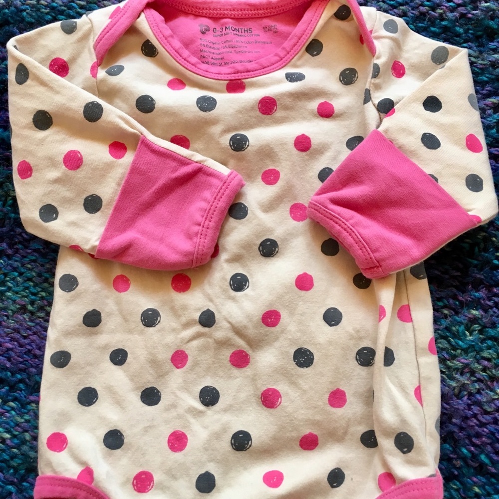 Pact organic onesie